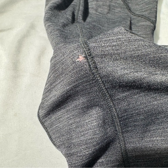 Lululemon Rain-On Train-On Tights 28” (Flawed, See Photos) Grey Size 6 - Picture 11 of 11